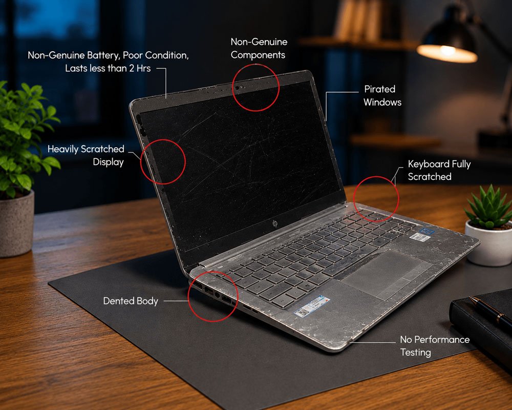Non-Genuine Laptop